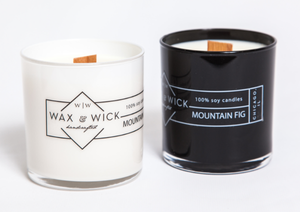 mountain fig soy candle
